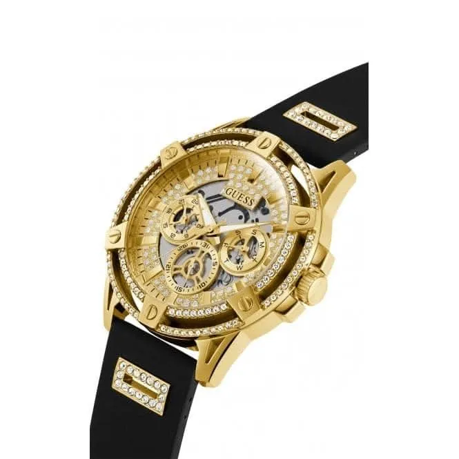 Montre Guess Gents King en acier inoxydable doré GW0537G2