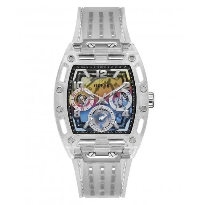Guess Montres Phoenix Transparente pour Hommes GW0499G3