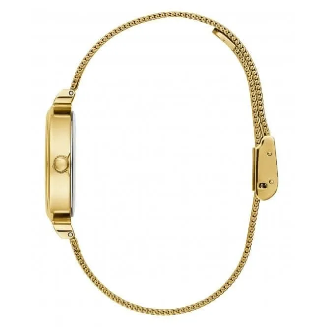 Montre Guess Ladies Array en acier inoxydable avec bracelet maille or GW0471L2