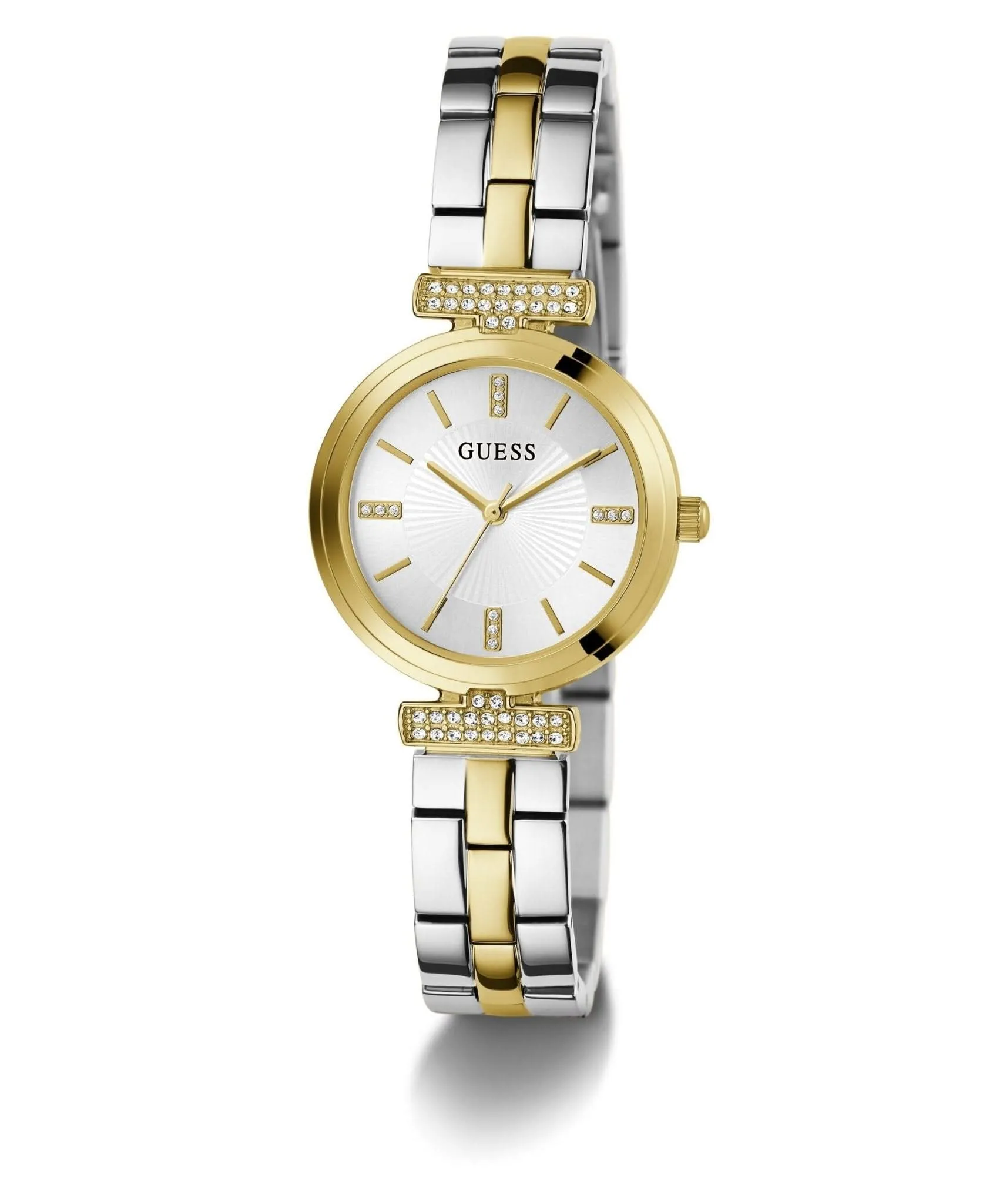 Montre Guess Ladies Array en acier inoxydable ton or jaune GW0762L5