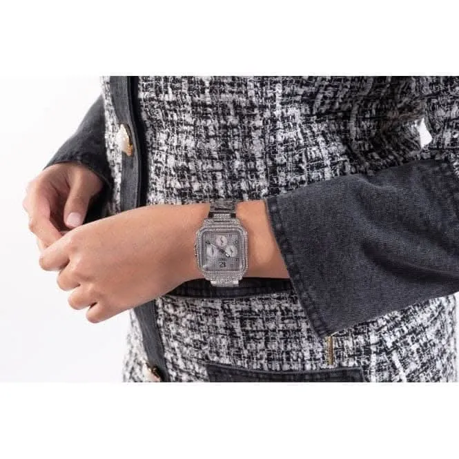 Montre Guess Ladies Deco en acier inoxydable argenté GW0472L1