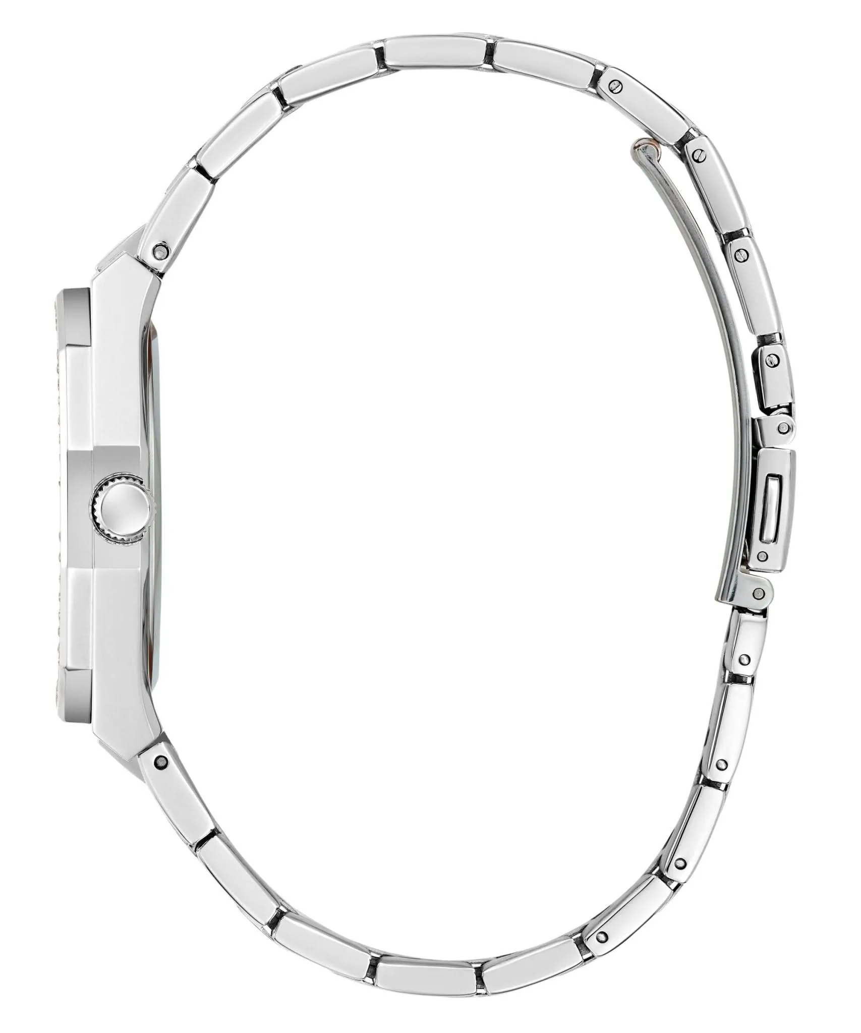 Guess Ladies Desire Monture Acier Inoxydable Ton Argenté GW0770L1