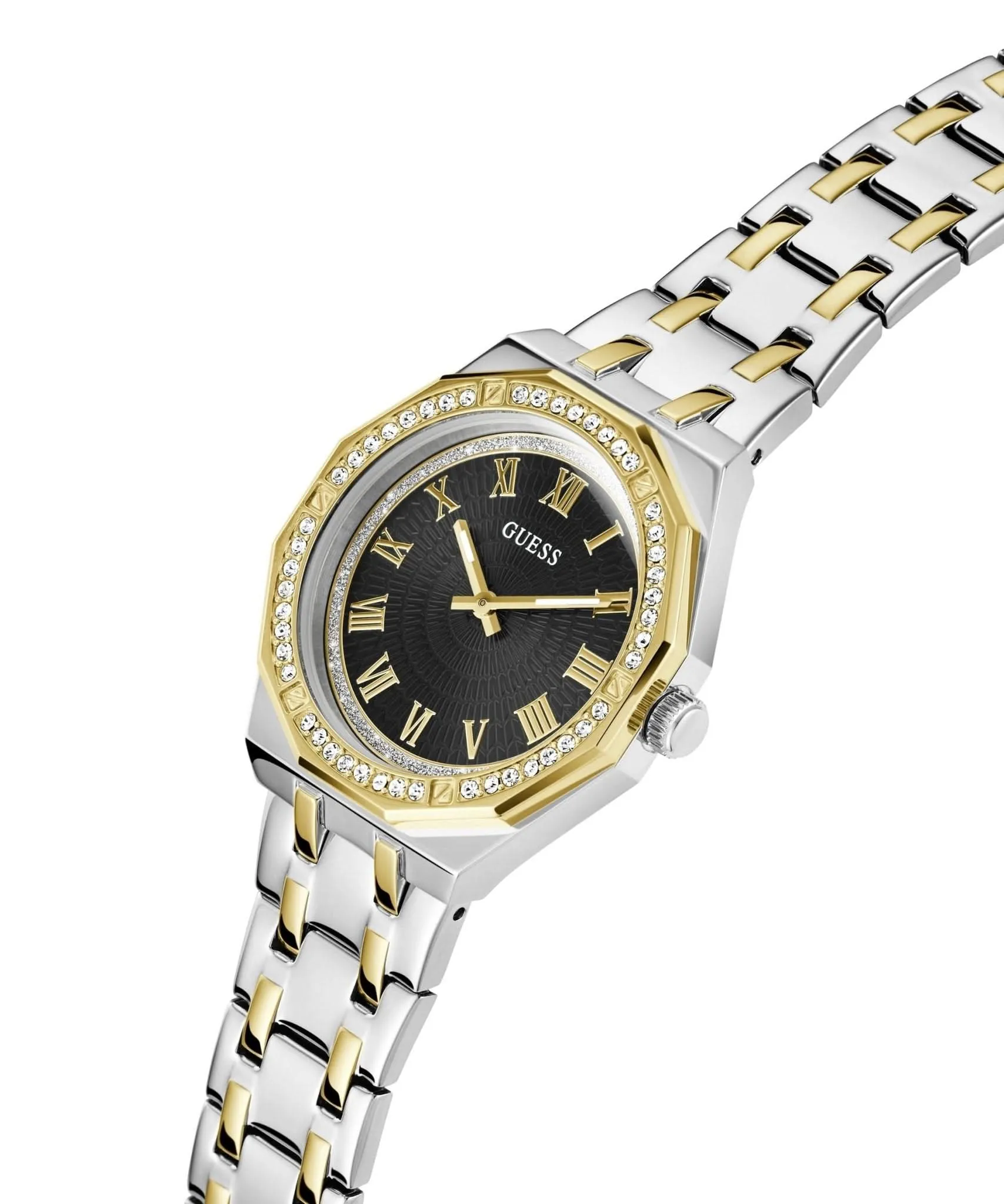 Montre Guess Ladies Desire en acier inoxydable bicolore GW0770L4