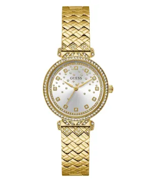 Montre Guess Ladies Enchantment en acier recyclé ton or GW0763L2