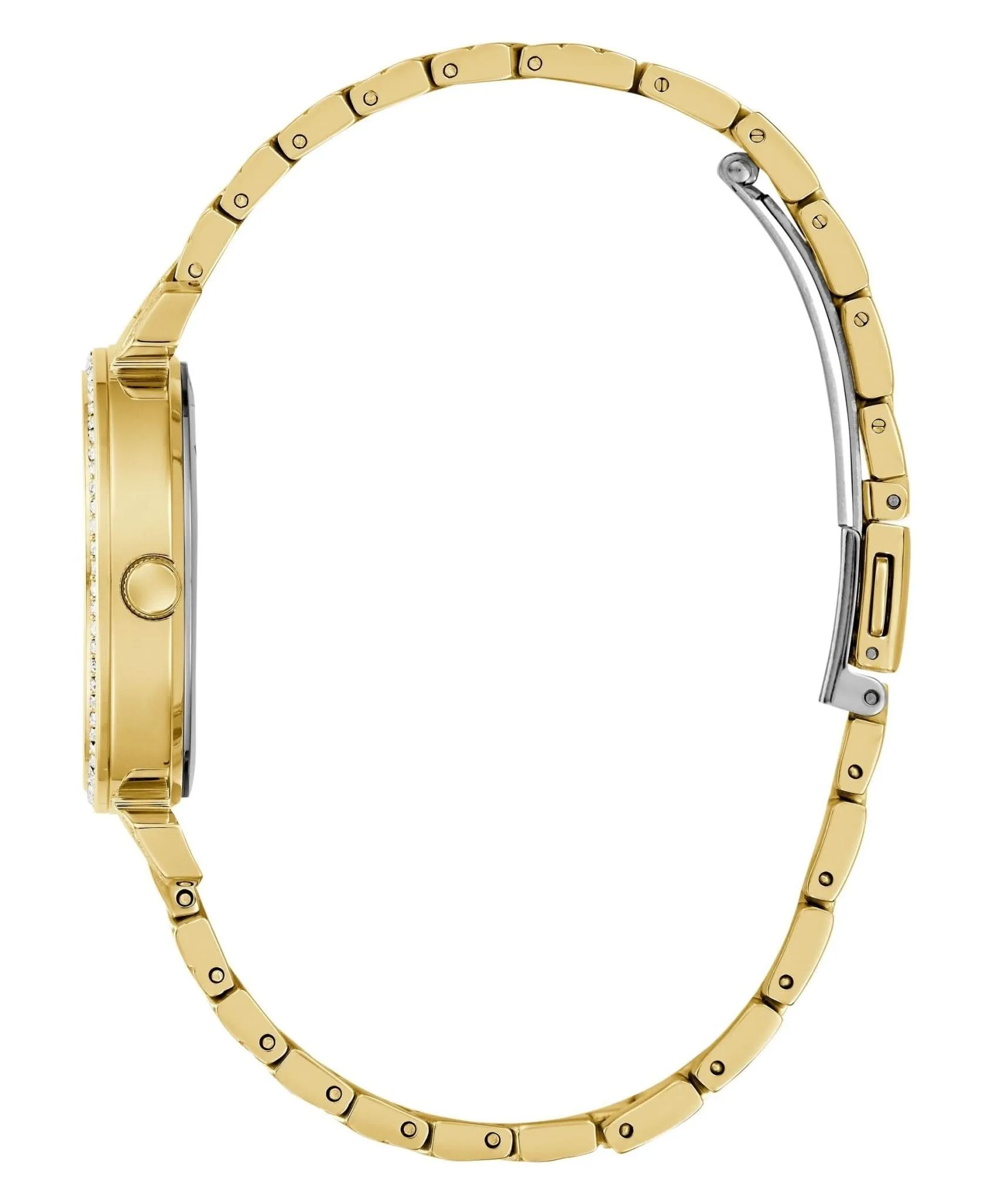 Montre Guess Ladies Enchantment en acier recyclé ton or GW0763L2