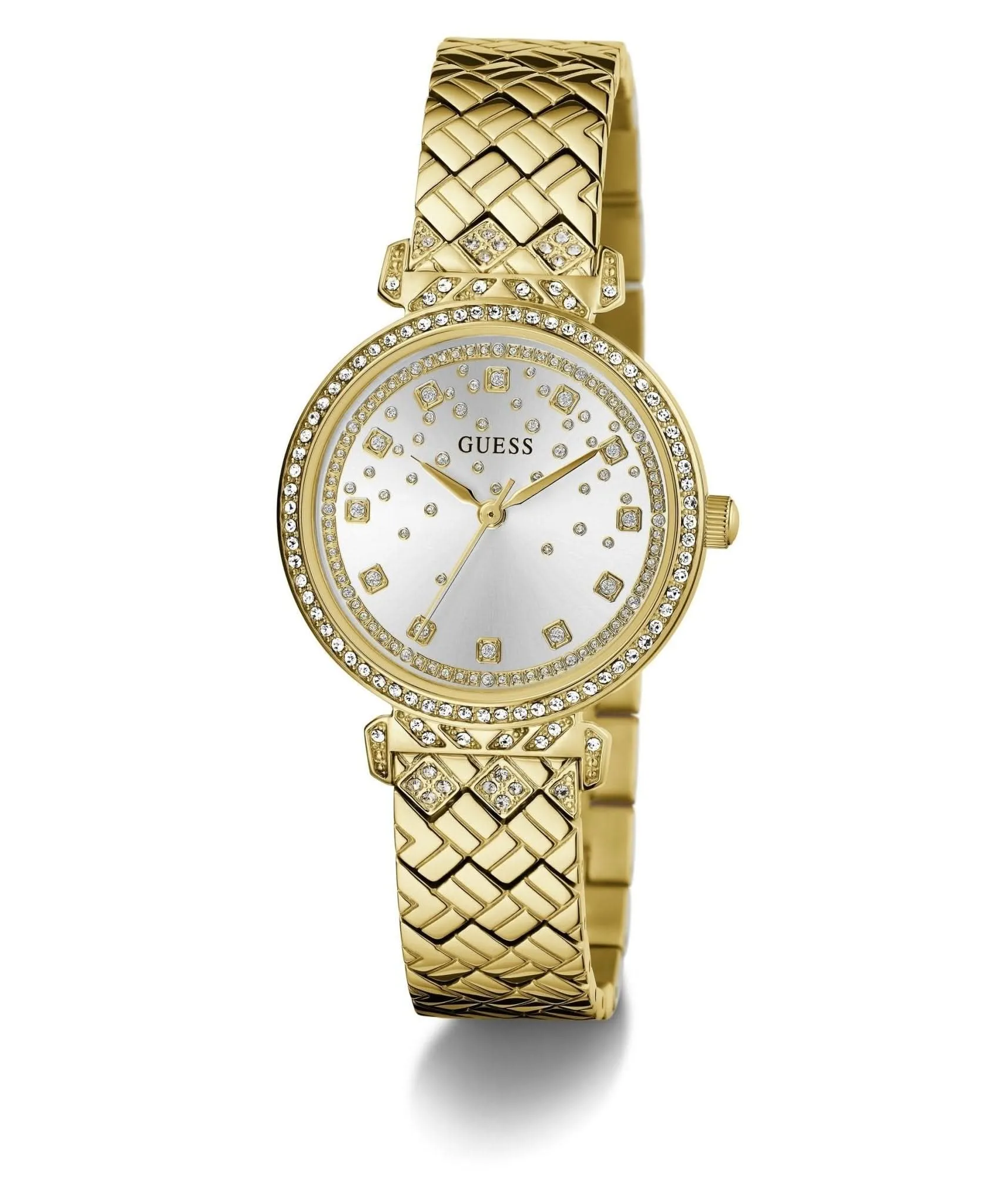 Montre Guess Ladies Enchantment en acier recyclé ton or GW0763L2