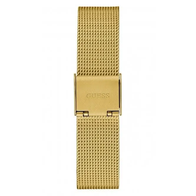 Montre Guess Ladies Fame en acier inoxydable avec bracelet maille or GW0508L2