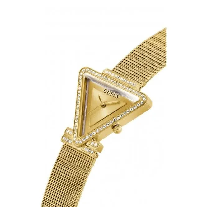 Montre Guess Ladies Fame en acier inoxydable avec bracelet maille or GW0508L2