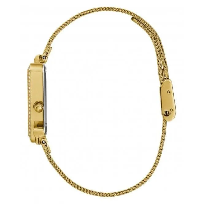Montre Guess Ladies Fame en acier inoxydable avec bracelet maille or GW0508L2