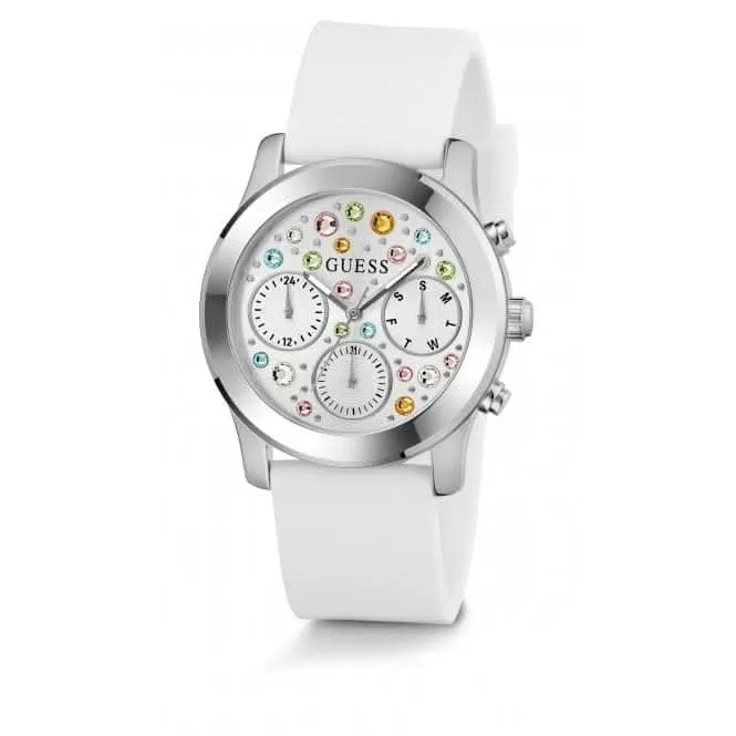 Montre Guess Ladies Fantasia en acier inoxydable argentée GW0560L1