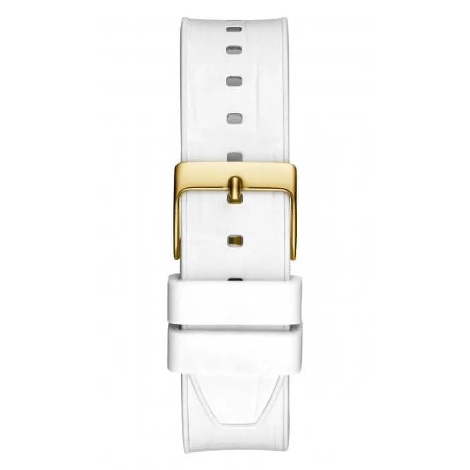 Guess Ladies Fusion Montre en Acier Inoxydable Or Argent GW0553L2