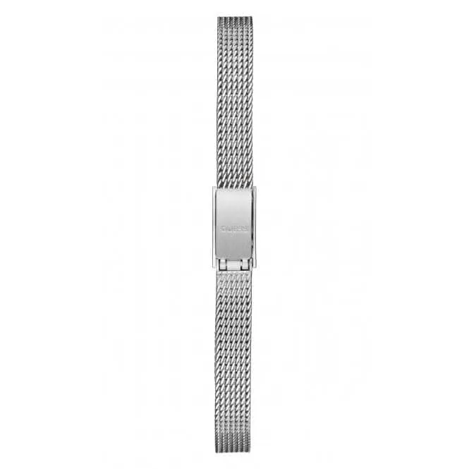 Montre Guess Ladies Grace en acier inoxydable avec bracelet maillé argenté GW0400L1
