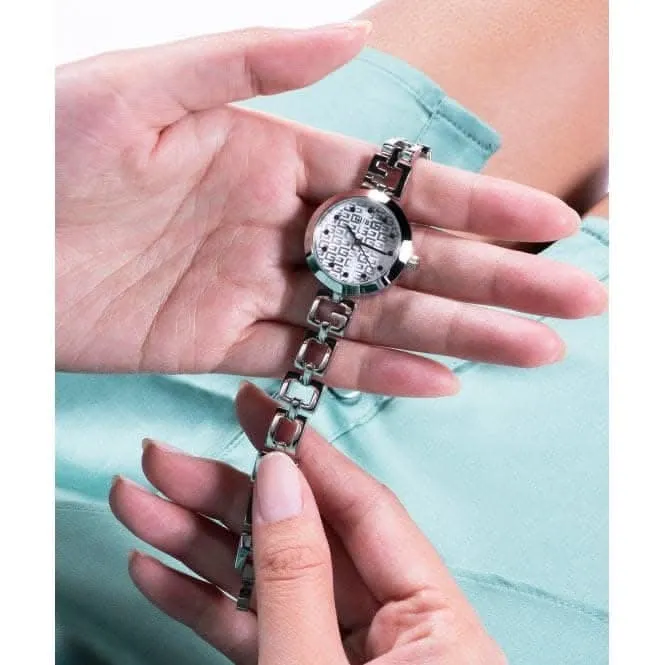 Montre Guess Ladies Lady G en acier inoxydable argentée GW0549L1