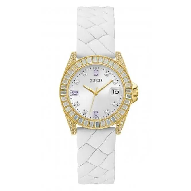 Montre Guess Ladies Opaline en acier inoxydable doré GW0585L2