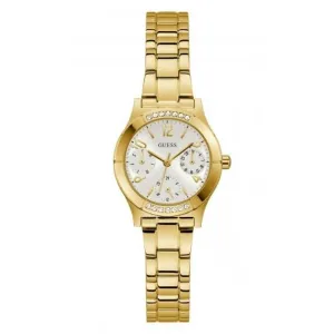 Montre Guess Ladies Piper en acier inoxydable avec finition or GW0413L2