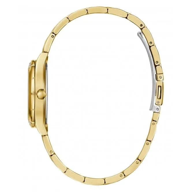 Montre Guess Ladies Piper en acier inoxydable avec finition or GW0413L2