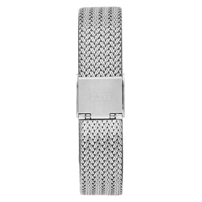 Montre Guess Ladies Soirée en acier inoxydable maillé argenté GW0402L1