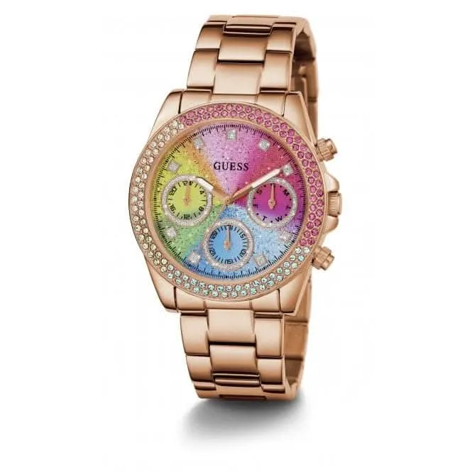 Montre Guess Ladies Sol en acier inoxydable or rose GW0483L3