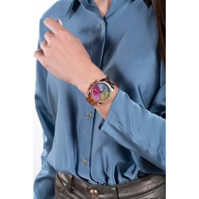 Montre Guess Ladies Sol en acier inoxydable or rose GW0483L3