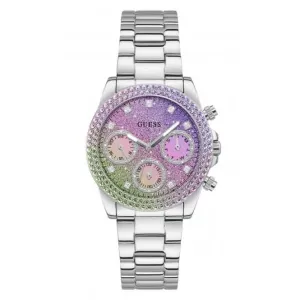 Montre Guess Ladies Sol en acier inoxydable argenté GW0483L1