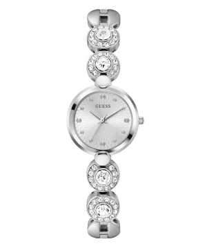 Montre Guess Ladies Stardom en acier recyclé ton argenté GW0757L1