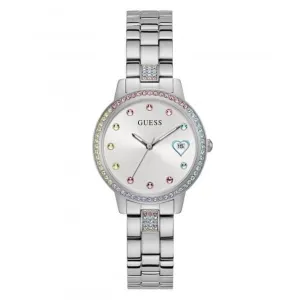 Guess Montre Femme Trois Cœurs en Ton Argenté GW0657L1