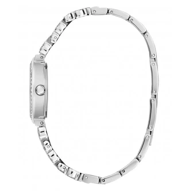 Guess Ladies Treasure Montre en Acier Inoxydable Argentée GW0476L1