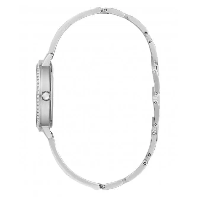 Montre Guess Ladies Tri Luxe en acier inoxydable argentée GW0474L1