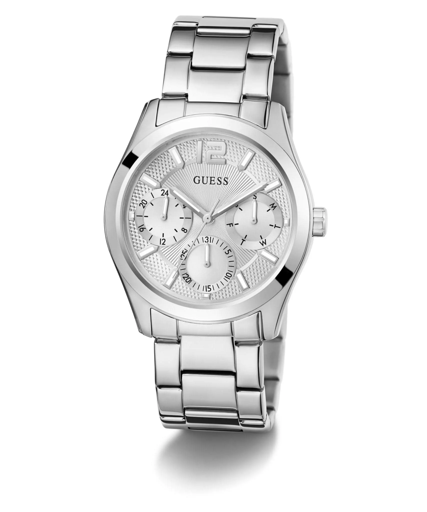 Montre Guess Ladies Zoe en acier inoxydable finition argent GW0760L1