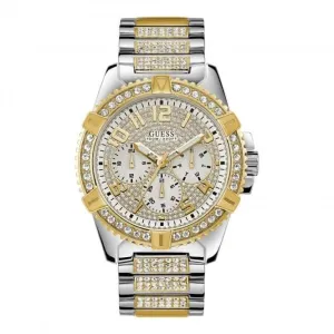 Montre Guess Sport Homme en Acier Inoxydable Blanc W0799G4