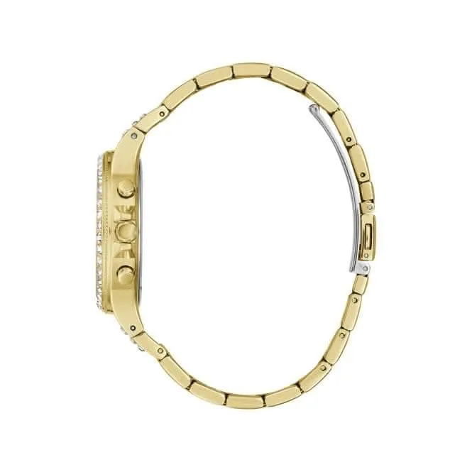 Guess Moonlight Ladies Sport Gold Montre en Acier Inoxydable GW0320L2