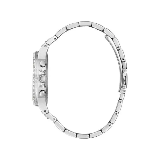 Guess Moonlight Ladies Sport Monture en Acier Inoxydable Argenté GW0320L1