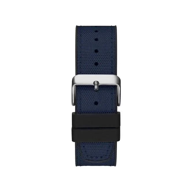 Montre Sport Homme Guess North en Acier Inoxydable Argenté GW0328G1