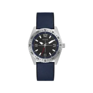 Montre Sport Homme Guess North en Acier Inoxydable Argenté GW0328G1