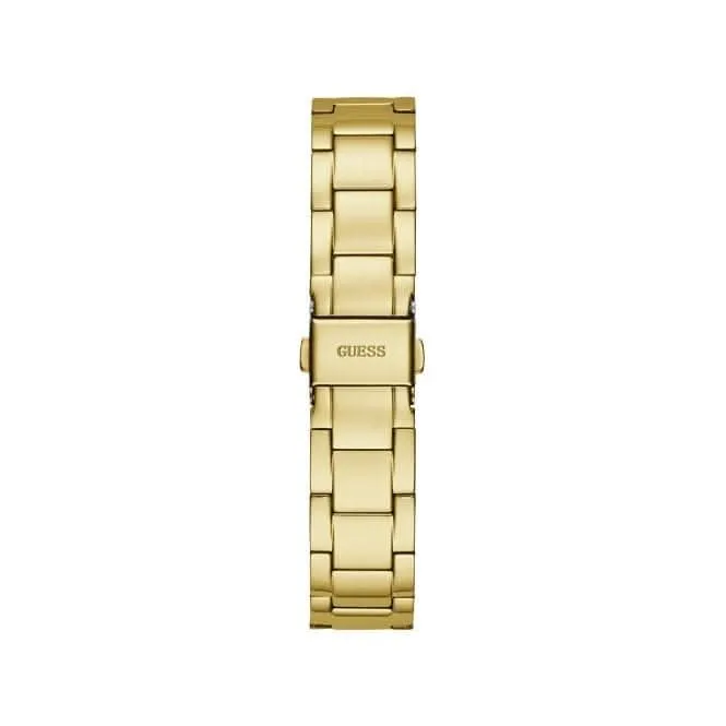 Guess Quattro Clear Montre Femme Trend Or Acier Inoxydable GW0300L2