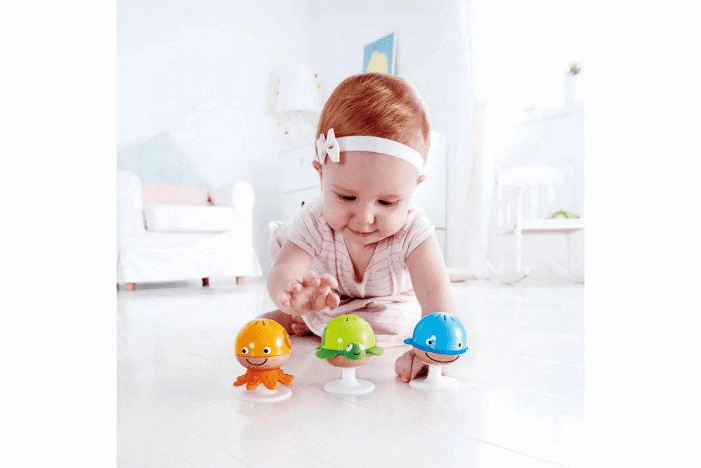Hape Stay-Put Rattle Set