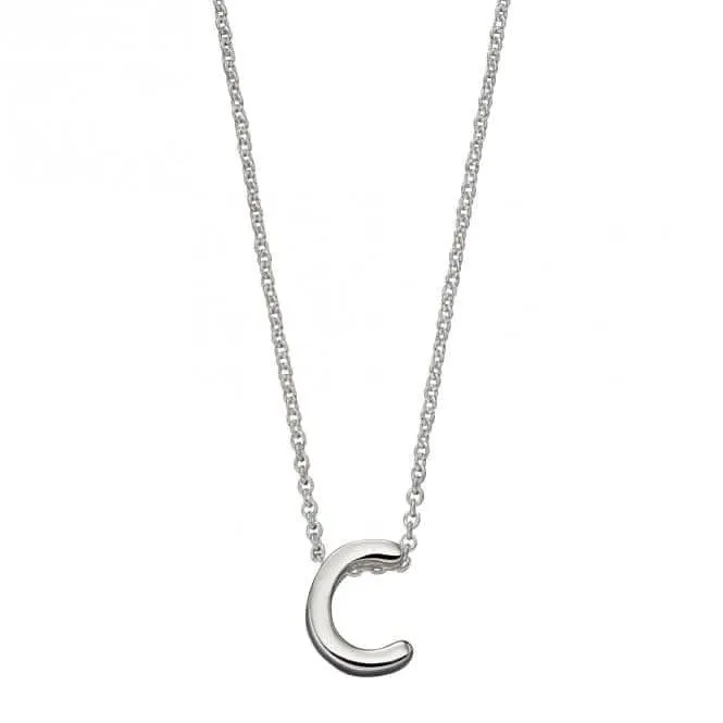 Collier Initial C Argent Uni N4430 Bijoux Débuts