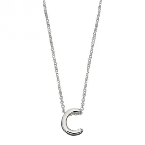 Collier Initial C Argent Uni N4430 Bijoux Débuts