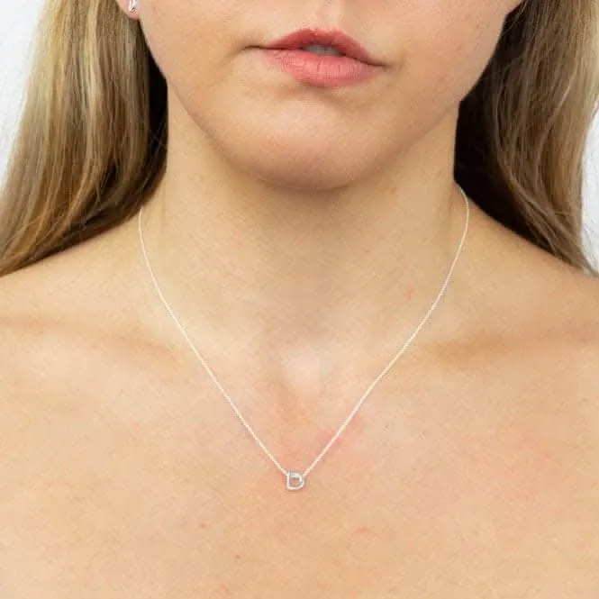 Initial D Collier Débuts en Argent Massif N4431 Bijouterie