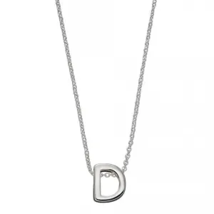 Initial D Collier Débuts en Argent Massif N4431 Bijouterie