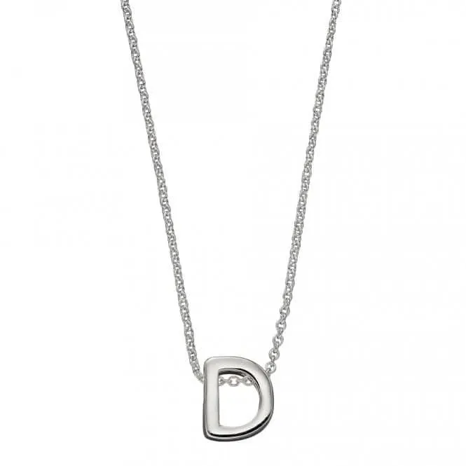 Initial D Collier Débuts en Argent Massif N4431 Bijouterie