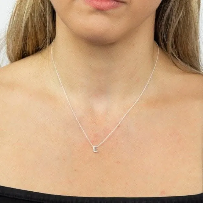 Collier Initial E Argent Uni N4432 Bijoux Débuts