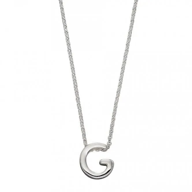 Collier Initial G Argent Uni N4434 Bijoux Débuts
