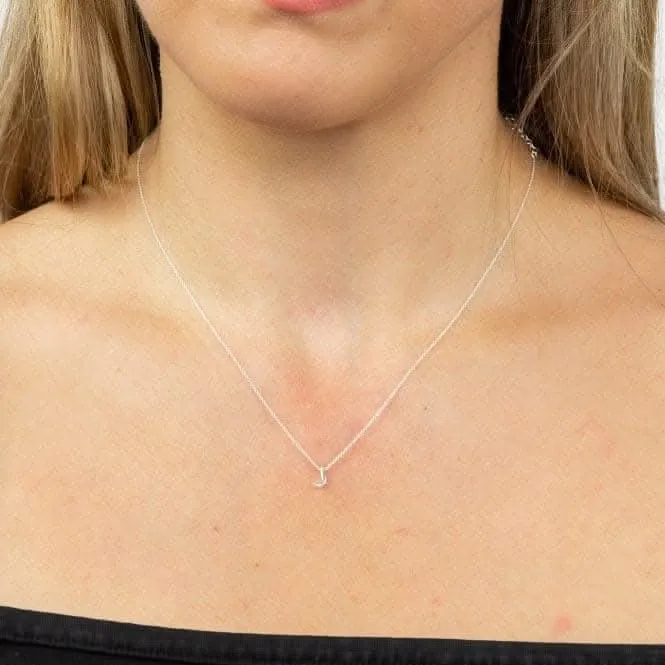 Collier Initial J en Argent Uni N4437 Bijoux Débuts