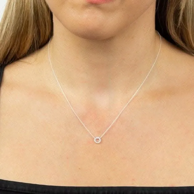 Collier Initial O en Argent Uni N4442 Bijoux Débuts