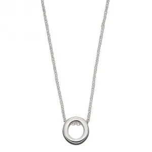 Collier Initial O en Argent Uni N4442 Bijoux Débuts