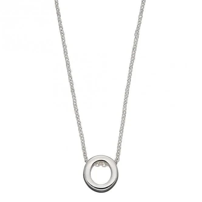Collier Initial O en Argent Uni N4442 Bijoux Débuts