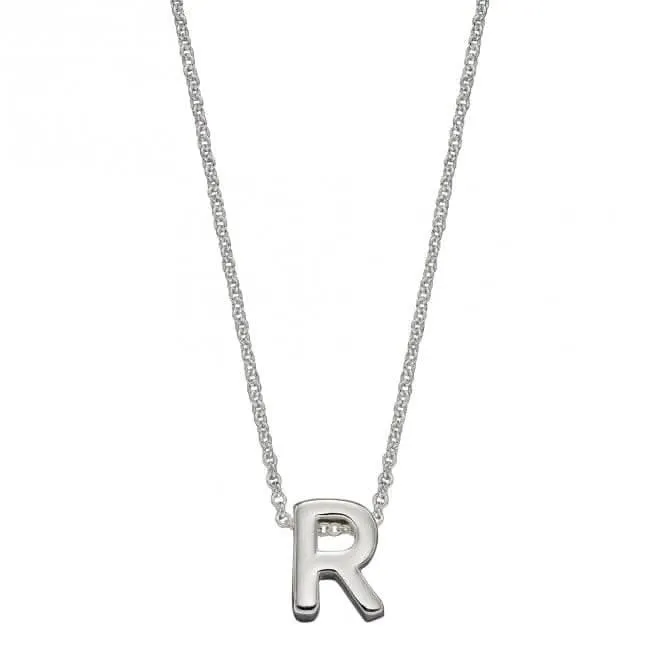 Collier Initial R en Argent Uni N4445 Bijoux Débuts