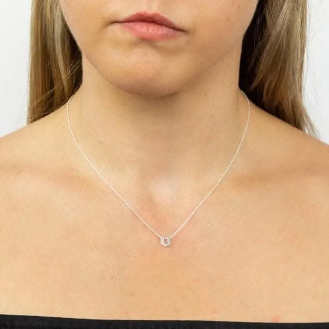 Collier Initial U en Argent Uni N4448 - Bijoux de Début
