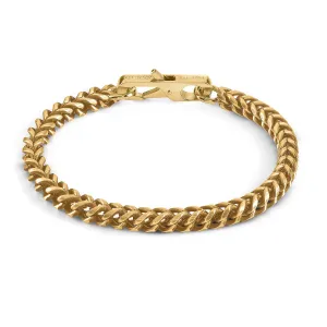 Bijoux Guess Bracelet pour Homme en Acier Inoxydable UMB01338YGL